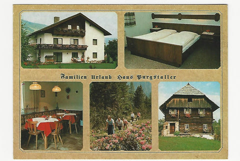 AK St. Lorenzen ob Murau 182. Familienurlaub - Pension Purgstaller.