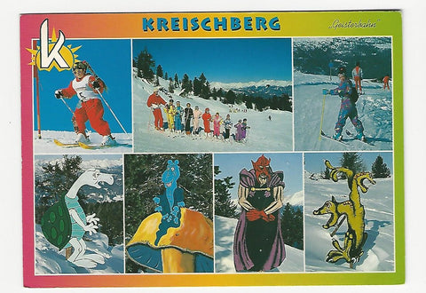 AK Skifaszination Kreischberg. St. Georgen - St. Lorenzen. Geisterbahn. (1993)