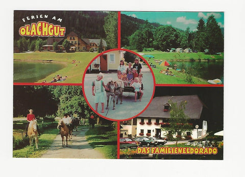 AK St. Georgen ob Murau 90. Ferien am Olachgut. Fam. Feiel.