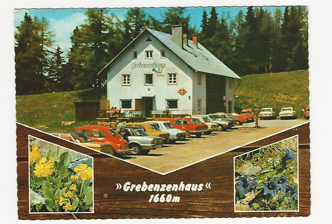 AK Grebenzenhaus. Grebenzen. Pächter: Fam. Mittelhofer. St. Lambrecht.