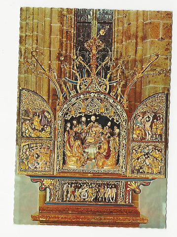 AK Abtei St. Lambrecht. Peterskirche - Hochaltar.