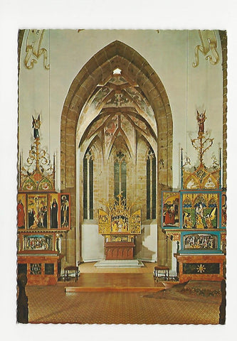 AK Abtei St. Lambrecht. Inneres der Peterskirche.