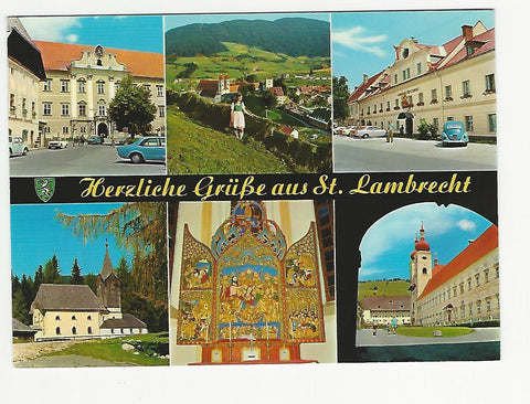 AK Herzliche Grüße aus St. Lambrecht.