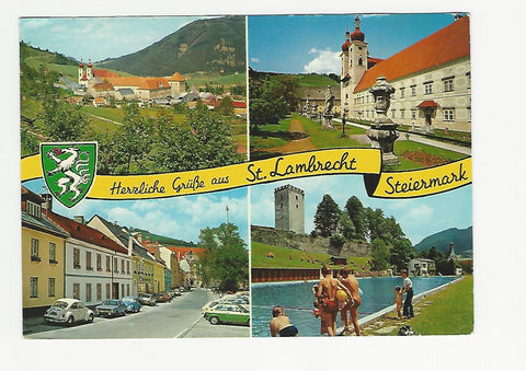 AK Herzliche Grüße aus St. Lambrecht.