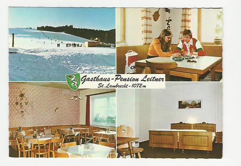 AK St. Lambrecht. Gasthaus Pension  Leitner.