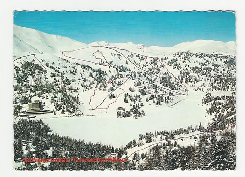 AK Wintersportplatz Turracherhöhe.