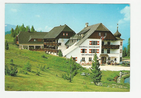 AK Turracherhöhe 33. Hotel Seewirt. Fam. Holweg und Müller-Elmau.