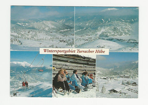 AK Wintersportgebiet Turracher Höhe.