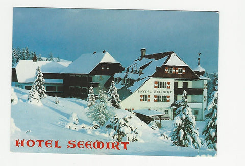 AK Turracherhöhe 33/65. Hotel Seewirt.