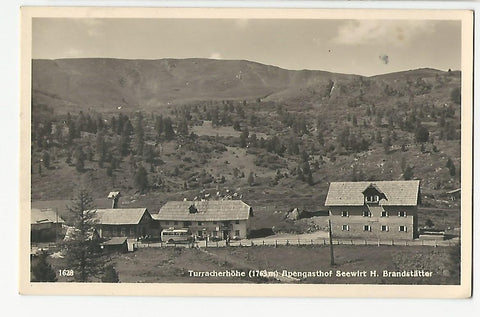 AK Turracherhöhe. Alpengasthof Seewirt H. Brandstätter. (1935)