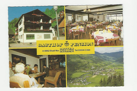 AK Stadl an der Mur. Gasthof Pension Ortner Seerainer.