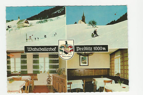 AK Predlitz 37. Watschallerhof. Inh. P. u. Chr. Unterweger.