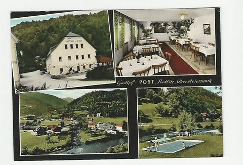 AK Predlitz. Gasthof Post. Max u. Sigrid Wimmler.