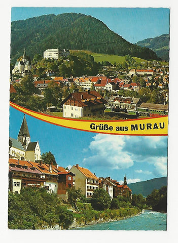 AK Grüße aus Murau.