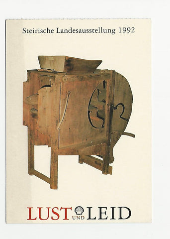 AK Steirische Landesausstellung 1992 Lust und Leid. Schloß Trautenfels. Getreidewinde von 1726 (Heimatmuseum Murau)