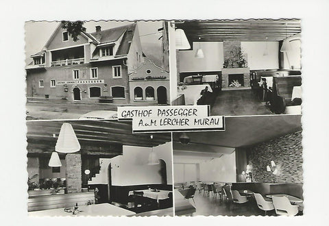 AK Murau. Gasthof Passegger. A. u. M. Lercher.