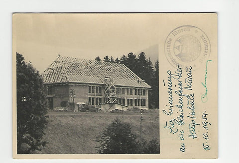 AK Zur Erinnerung an die Gleichenfeier der Hauptschule Murau 15.10.1954.