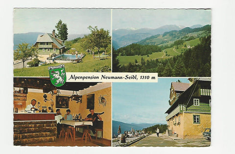 AK Stolzalpe 8. Alpenpension Neumann. Inh. Viktor Seidl.