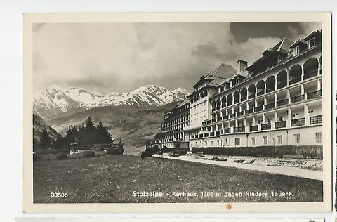 AK Stolzalpe - Kurhaus gegen Niedere Tauern. (1941)
