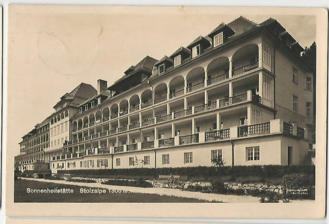 AK Stolzalpe. Sonnenheilstätte. (1932)