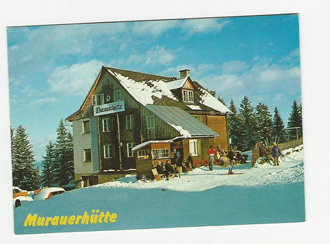 AK Murauer Hütte. Frauenalpe bei Murau.