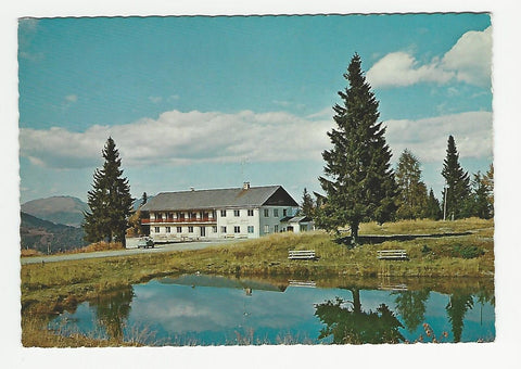 AK Hotel Frauenalpe, J. u. I. Krische, Murau.