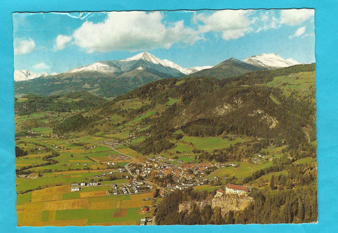 AK Oberwölz. Mit Blick auf Greim und Schloß Rotenfels.
