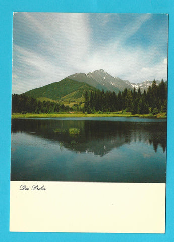 AK Der Preber. Krakauebene - Krakauschatten. Blick vom Schattensee auf Fiegler und Preber.