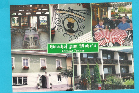 AK Oberwölz 17. Gasthof zum Mohr'n. Familie Tanner.