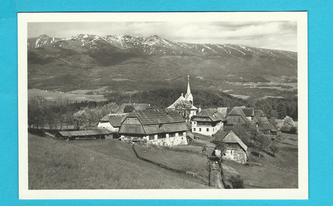AK Zeutschach bei Neumarkt mit Zirbitzkogel.