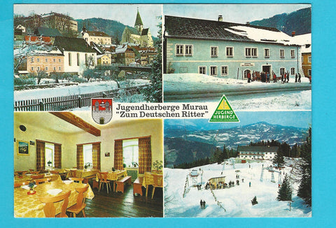 AK Jugendherberge Murau Zum Deutschen Ritter. Leonhardplatz 4.
