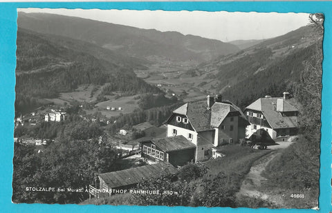 AK Stolzalpe bei Murau Alpengasthof Rahmhube.