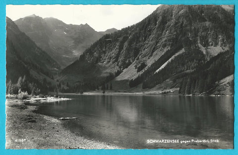 AK Schwarzensee gegen Prebertörl. (1958)