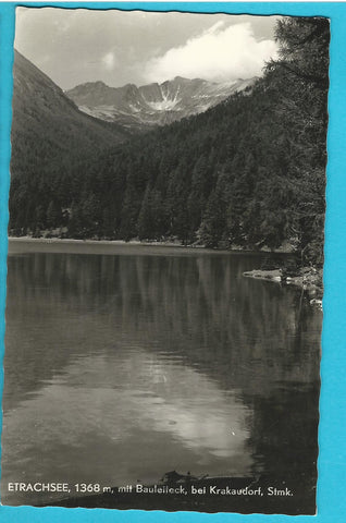 AK Etrachsee mit Bauleiteck bei Krakaudorf. (1962)