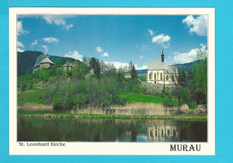 AK Murau. St. Leonhard Kirche.