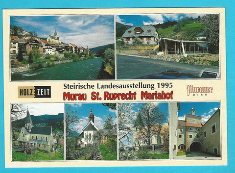 AK Steirische Landesausstellung 1995. Murau St. Ruprecht Mariahof.