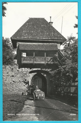 AK Murau. Friesachertor. (1956)