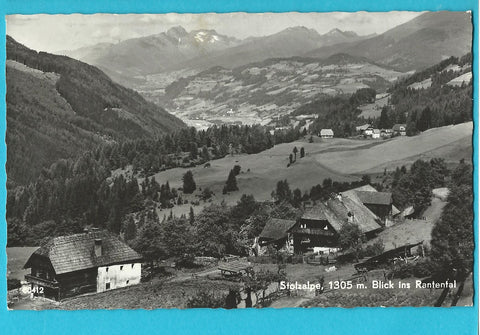 AK Stolzalpe. Blick ins Rantental. (1965)