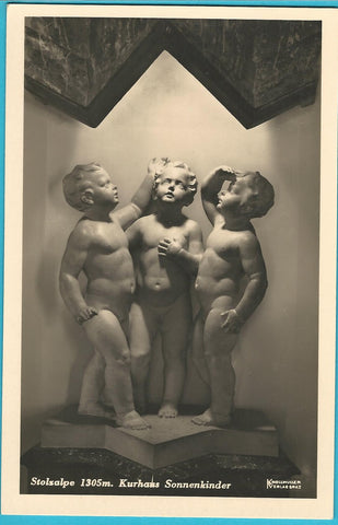 AK Stolzalpe. Kurhaus Sonnenkinder. (1933)