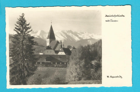 AK Mariahoferkirche mit Tauern.