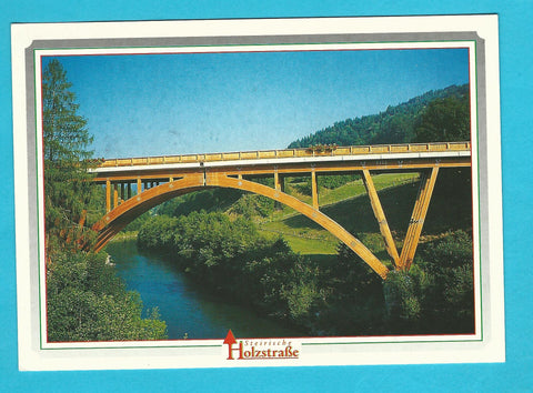 AK Steirische Holzstraße. Die Holz-Europabrücke" in St. Georgen ob Murau.
