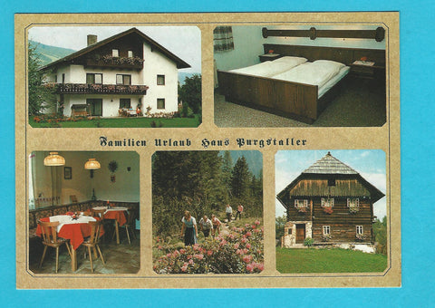 AK St. Lorenzen ob Murau 182. Familienurlaub Pension Purgstaller.