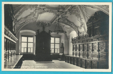 AK Stift St. Lambrecht Sakristei. (1926)