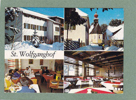 AK St. Wolfgang am Zirbitz, Obdach. Alpengasthof St. Wolfganghof Inh. Fam. Kremser.