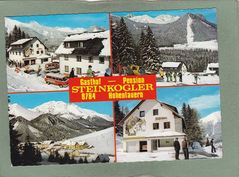 AK Hohentauern 15. Gasthof Pension Erwin und Grete Steinkogler.