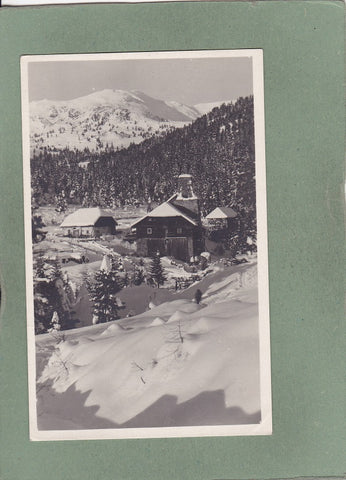 AK Gasthaus zur Schmelz mit Obernbergerkogel bei Judenburg.