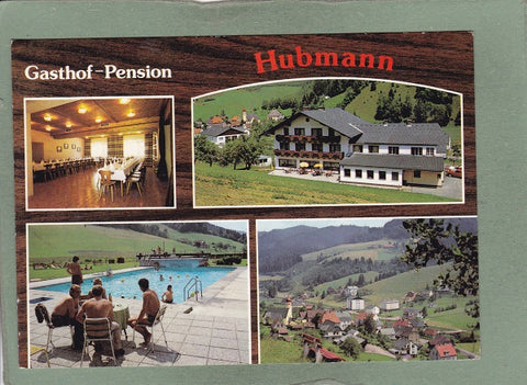 AK Kleinlobming 20. Gasthof Pension Hubmann.