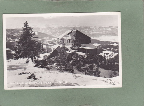 AK Schutzhaus am Steinplan.