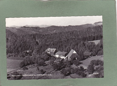 AK Alpengasthof Thalberghof bei Knittelfeld.