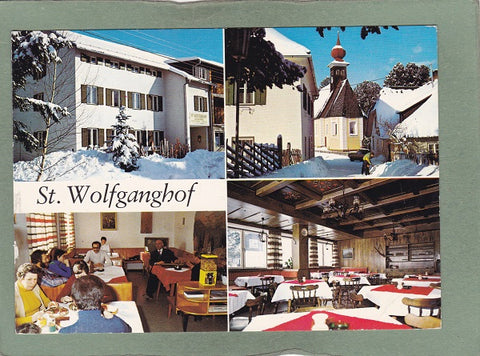 AK Alpengasthof St. Wolfganghof.  Inh. Fam. Kremser. St. Wolfgang am Zirbitz.